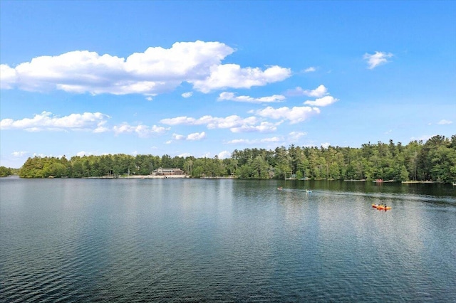 105 Waygood Way, Pocono Pines, PA 18350 - water view with a forest