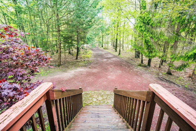 205 Victory Ln, Long Pond, PA 18334 - view of property's community with a wooded view