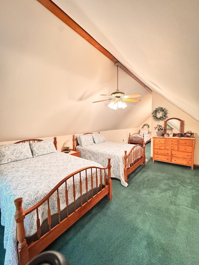 155 Clifton Dr, Bushkill, PA 18324 - bedroom featuring carpet flooring and ceiling fan