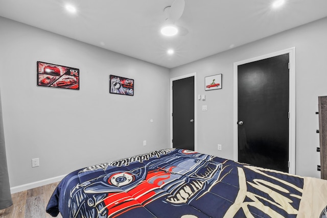 181 Williams Ln, Scotrun, PA 18355 - bedroom featuring wood finished floors and recessed lighting