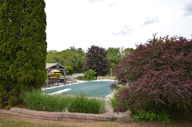 1618 Kickapoo Ter, Effort, PA 18330 - view of swimming pool with a gazebo, a patio, and a diving board