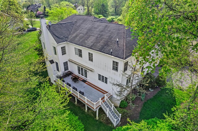 145 Rising Meadow Way E, Stroudsburg, PA 18302 - exterior space with stairway