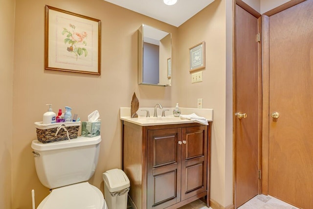 148 Summit Ave, Pocono Summit, PA 18346 - half bathroom with toilet and vanity