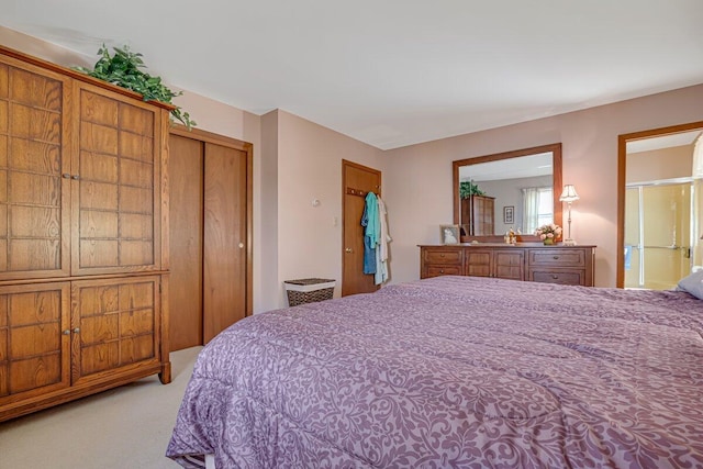 148 Summit Ave, Pocono Summit, PA 18346 - bedroom featuring light colored carpet and a closet