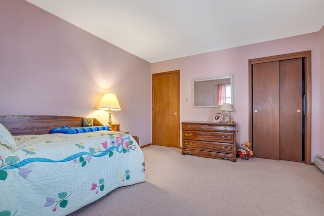 148 Summit Ave, Pocono Summit, PA 18346 - bedroom featuring a closet and carpet