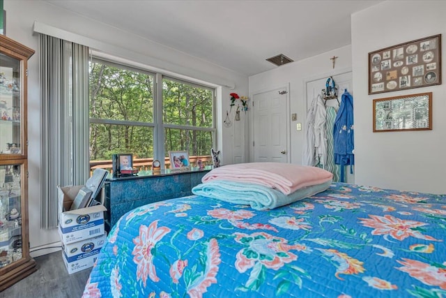 2218 Lancaster Dr, Lehman, PA 18324 - bedroom with wood finished floors