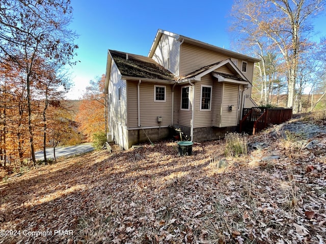 view of back of house