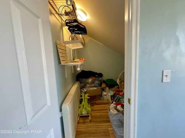 pantry with radiator