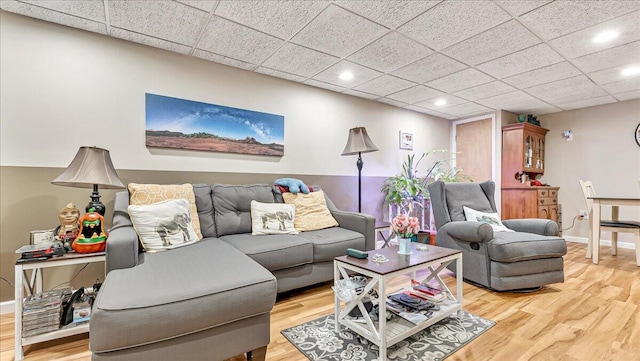 3954 Cedar Dr, Walnutport, PA 18088 - living room with wood finished floors and recessed lighting