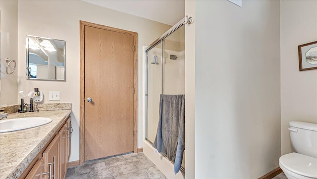 3954 Cedar Dr, Walnutport, PA 18088 - bathroom with vanity and a stall shower