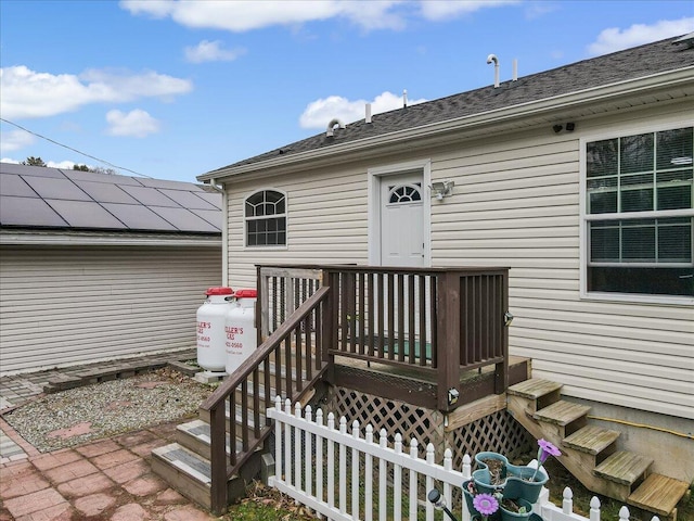 3954 Cedar Dr, Walnutport, PA 18088 - wooden terrace featuring stairs