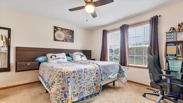 3954 Cedar Dr, Walnutport, PA 18088 - bedroom featuring carpet flooring and ceiling fan
