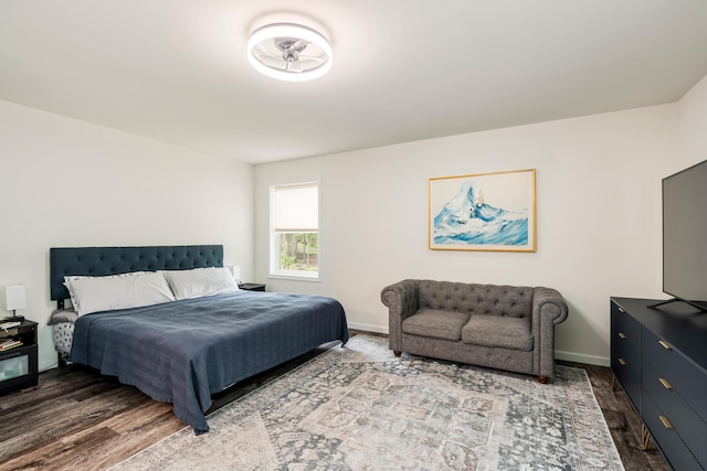 4130 Mill Creek Dr, Cresco, PA 18326 - bedroom featuring dark wood finished floors
