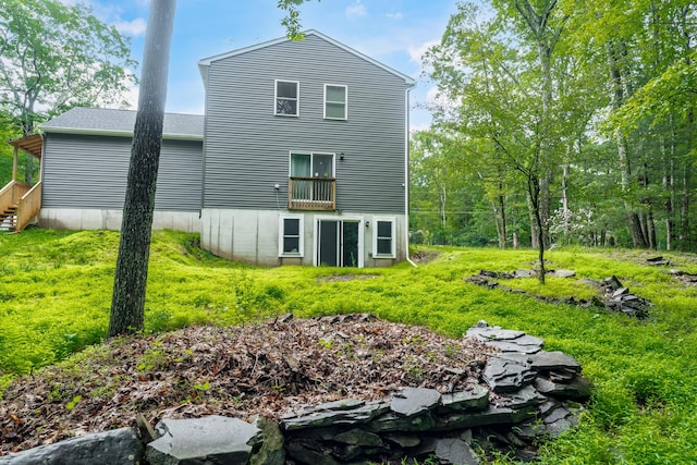 4130 Mill Creek Dr, Cresco, PA 18326 - rear view of house