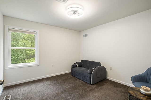 4130 Mill Creek Dr, Cresco, PA 18326 - sitting room with carpet and baseboards