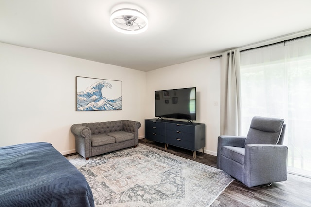 4130 Mill Creek Dr, Cresco, PA 18326 - living room featuring wood finished floors and healthy amount of natural light