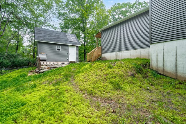 4130 Mill Creek Dr, Cresco, PA 18326 - view of yard with an outbuilding