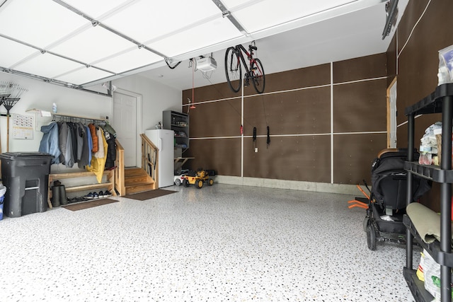 4130 Mill Creek Dr, Cresco, PA 18326 - garage with a garage door opener