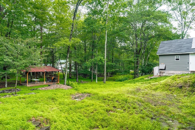4130 Mill Creek Dr, Cresco, PA 18326 - view of yard with an outdoor structure
