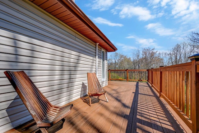 view of deck