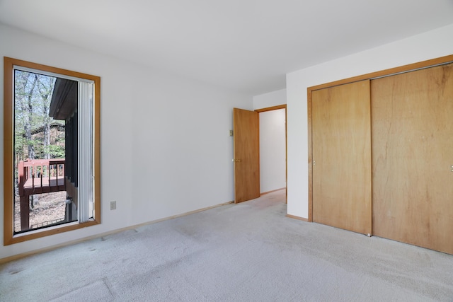 476 Hyland Dr, East Stroudsburg, PA 18301 - unfurnished bedroom featuring baseboards, carpet, and a closet