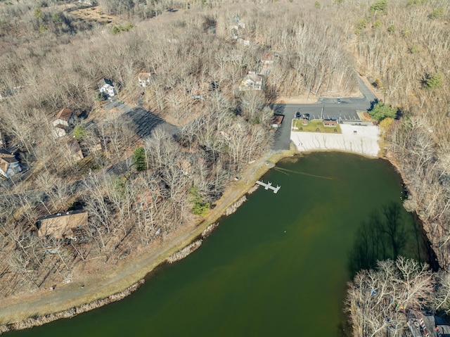 476 Hyland Dr, East Stroudsburg, PA 18301 - drone / aerial view featuring a water view