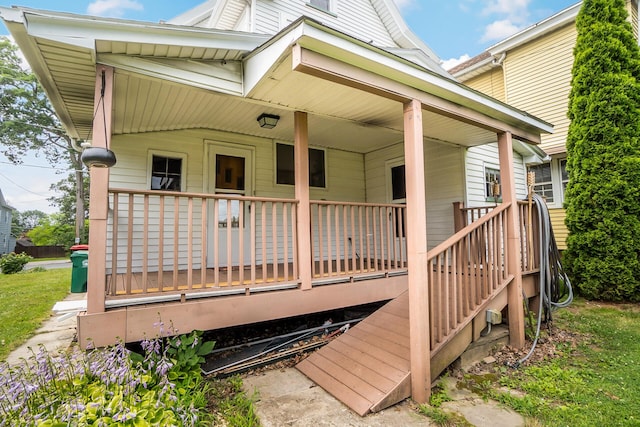 247 S 7th St, Lehighton, PA 18235 - view of porch