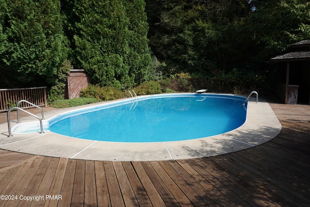 6760 Bear Creek Blvd, Bear Creek Township, PA 18702 - pool featuring a deck