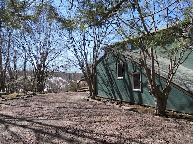 view of side of home