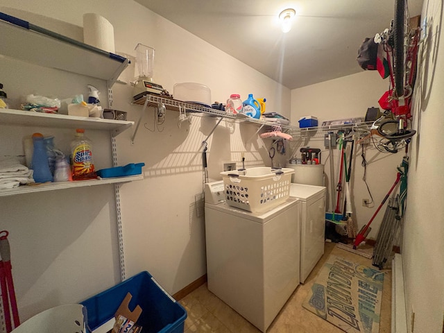 439 Cedar Dr, Long Pond, PA 18334 - washroom with independent washer and dryer