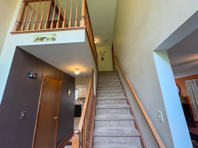 439 Cedar Dr, Long Pond, PA 18334 - stairs with baseboards