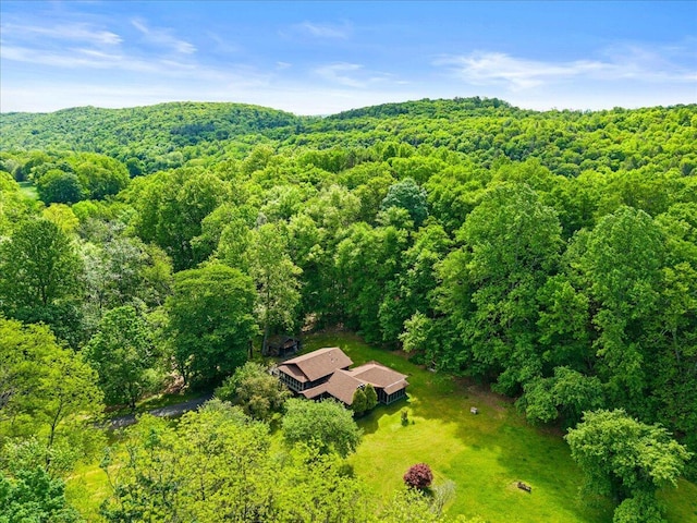 927 Hickory Valley Rd, Stroudsburg, PA 18360 - view of subject property with a forest