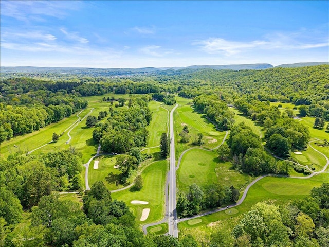 927 Hickory Valley Rd, Stroudsburg, PA 18360 - aerial view of a golf course and a mountainous background