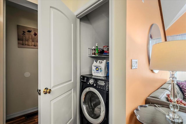 349 Mallard Ln, Bushkill, PA 18324 - laundry area featuring washer / dryer