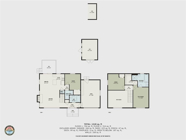 349 Mallard Ln, Bushkill, PA 18324 - property floor plan