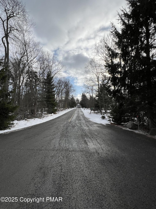 view of road