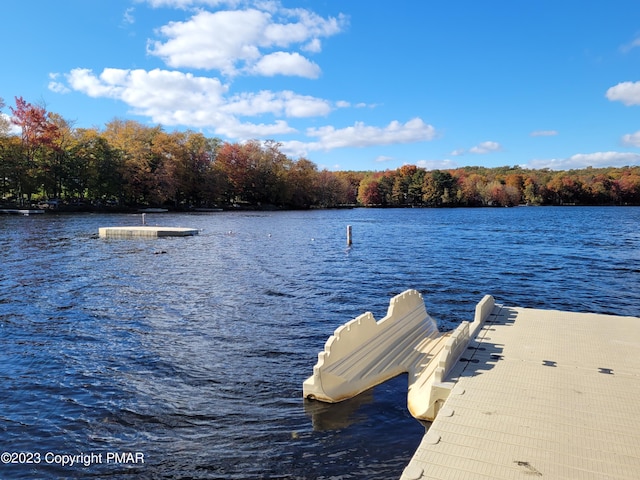21 Cherry Ct, Clifton Township, PA 18424 - dock with a water view