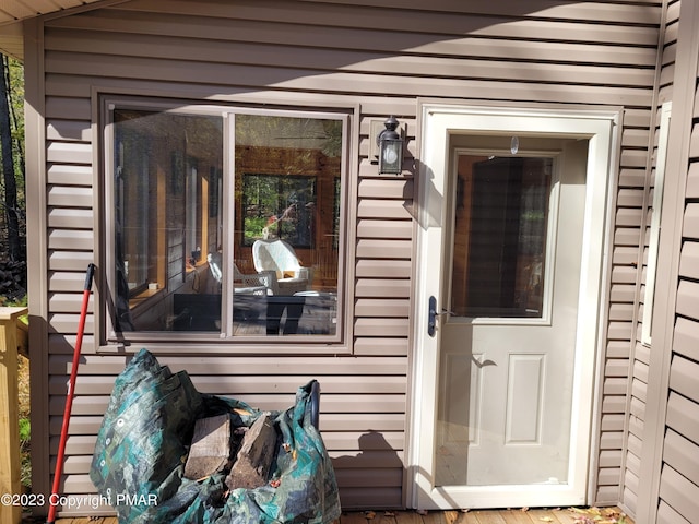 21 Cherry Ct, Clifton Township, PA 18424 - view of entrance to property