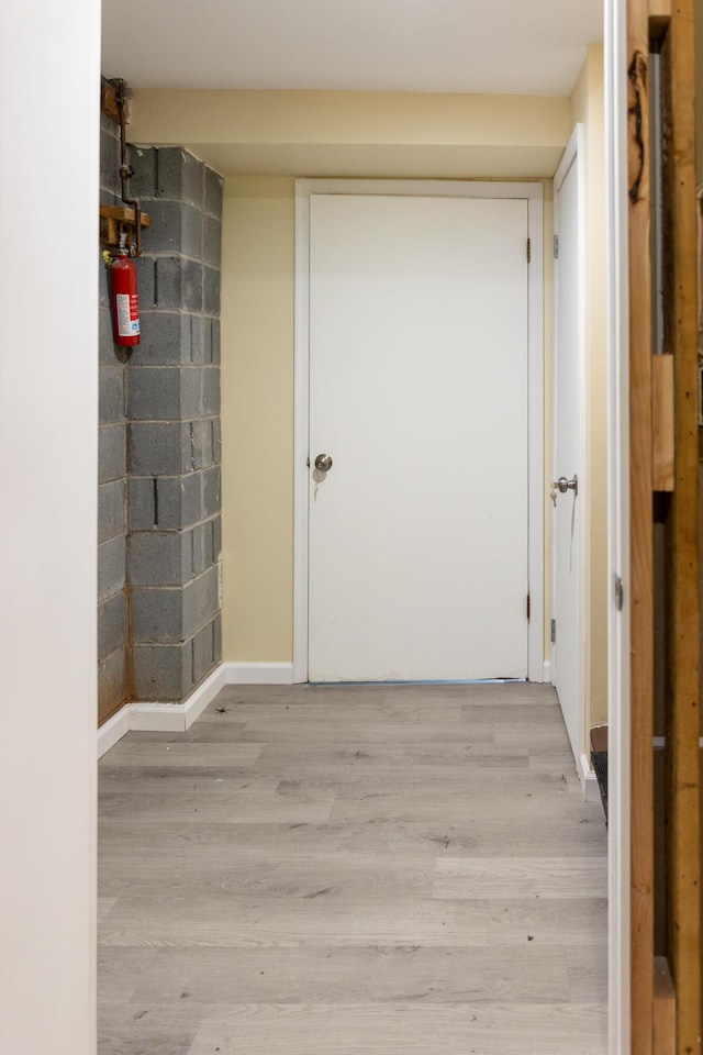 371 Ridge Cir, Cresco, PA 18326 - hallway with light wood-style flooring