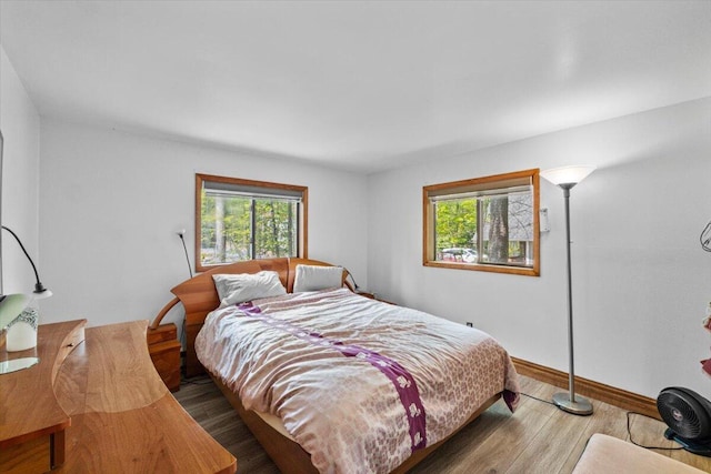 206 Maxatawny Dr, Pocono Lake, PA 18347 - bedroom featuring wood finished floors and baseboards