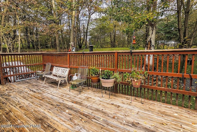 view of deck