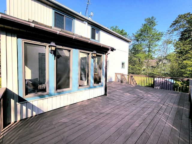 157 Seminole Trl, Tobyhanna, PA 18466 - view of deck