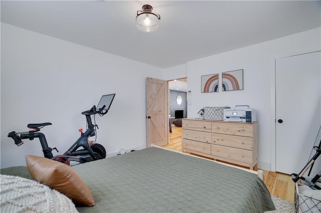 9379 Fairmount Way, Tobyhanna, PA 18466 - bedroom with light wood finished floors