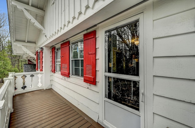 24 Summit Ave, Pocono Summit, PA 18346 - view of deck