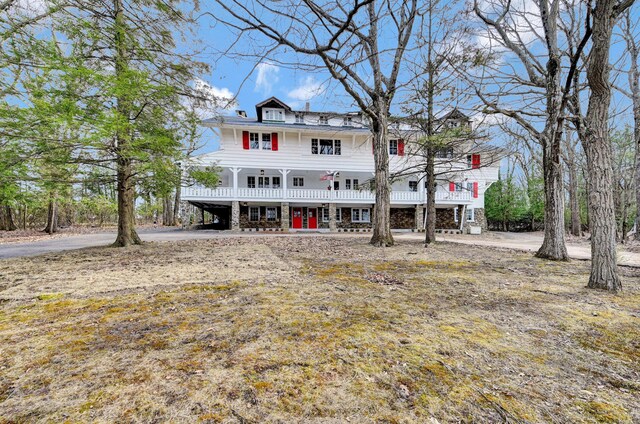 24 Summit Ave, Pocono Summit, PA 18346 - view of front of property