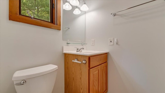 5913 NE Decker Rd NE, Bushkill, PA 18324 - bathroom featuring vanity and toilet