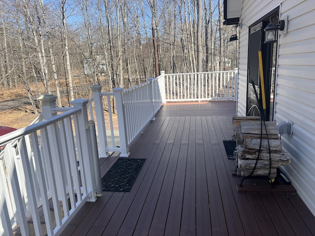 view of deck