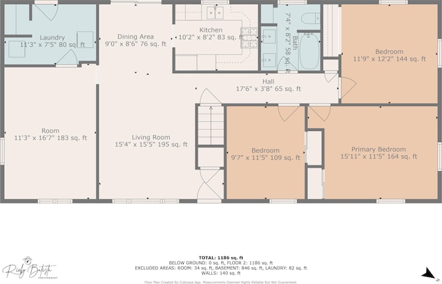1703 Wallace St, Stroudsburg, PA 18360 - view of floor plan / room layout