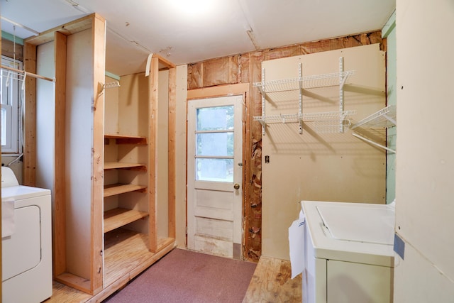 1703 Wallace St, Stroudsburg, PA 18360 - laundry area with independent washer and dryer