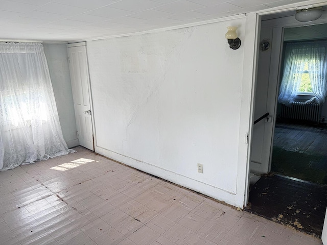221 Diamond St, Pen Argyl, PA 18072 - unfurnished room with radiator and light floors
